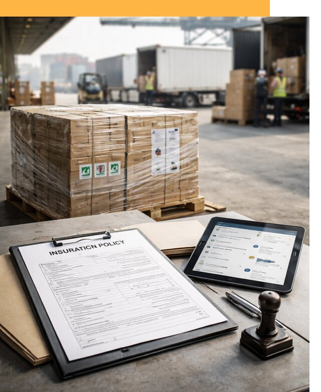 Страхование международных грузов от 3647 руб, полная защита