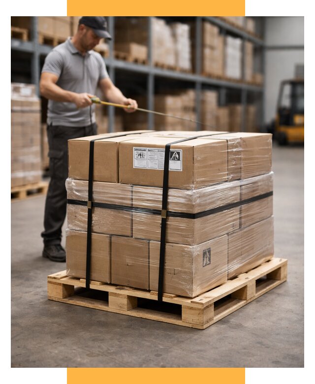 Упаковка и паллетирование грузов от 3647 р. | СетСервис-Урй