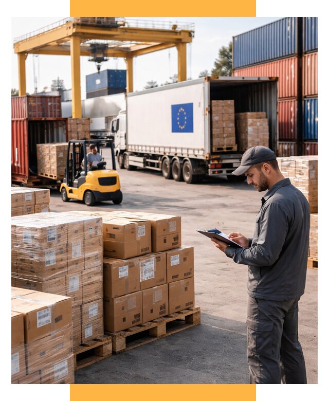 Доставка грузов из Европы от 12505 р., логистика СетСервис-Урй