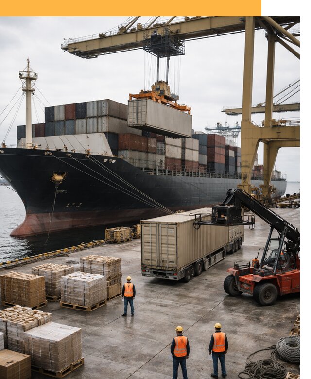 Морские перевозки из Индии: доставка FCL/LCL, таможня от 125052