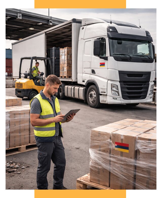 Автоперевозки из Армении от 99000 р. — услуги СетСервис-Урй