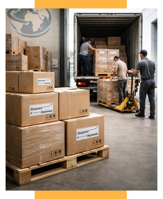 Доставка грузов в Израиль и экспорт от 46895 р. СетСервис-Урй