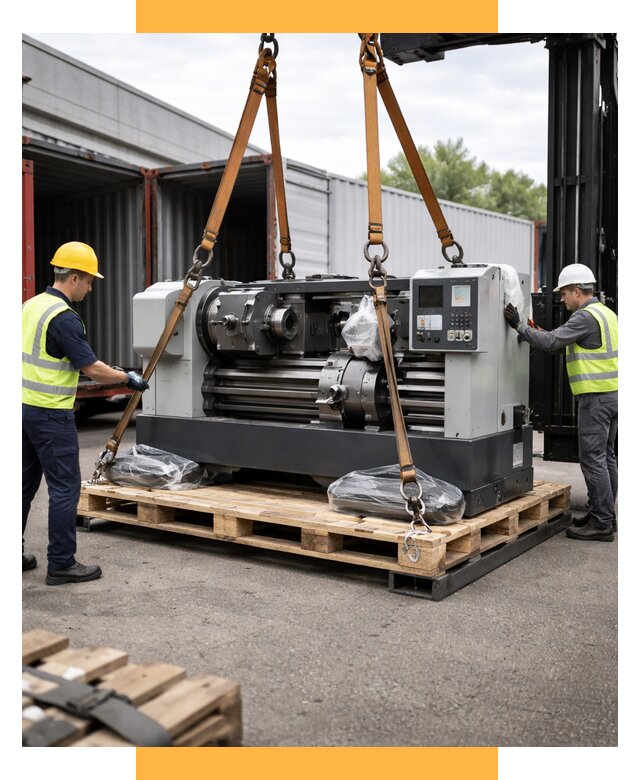 Перевозка станков и таможня от 62526 р. | СетСервис-Урй логистика