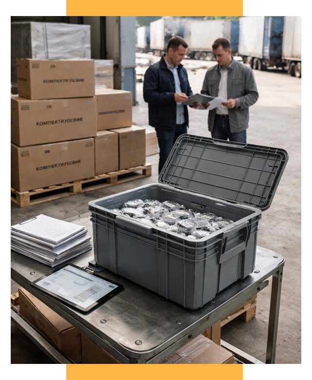 Перевозка комплектующих из Китая от 6774 р. | СетСервис-Урй