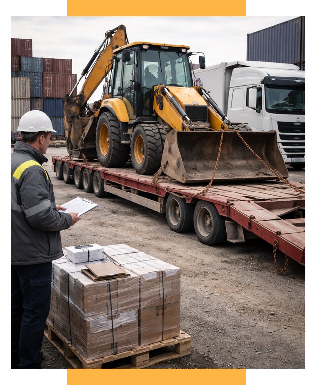 Международная перевозка спецтехники от 46895 р., СетСервис-Урй