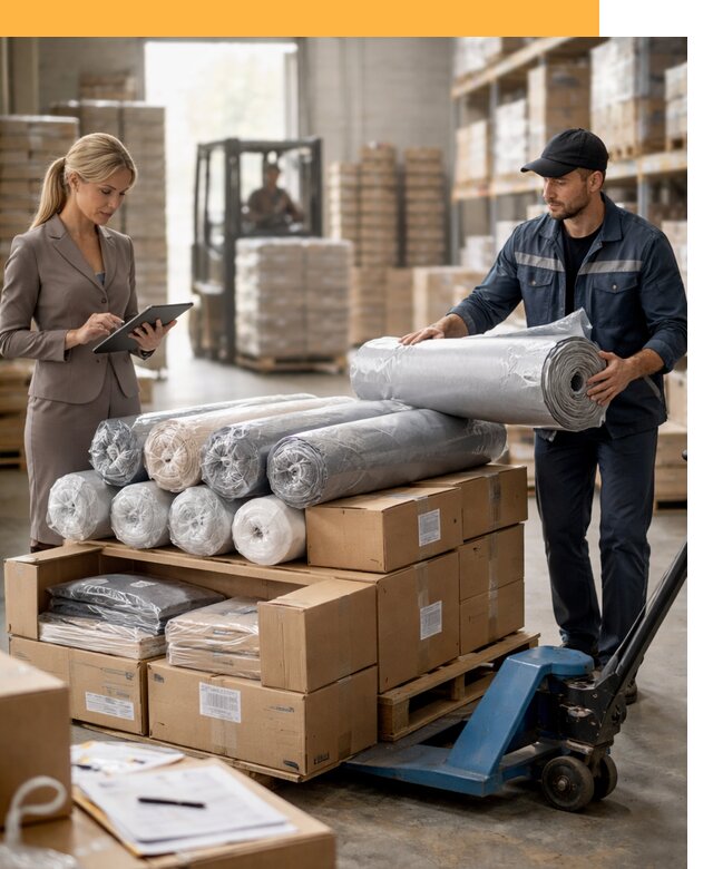 Перевозка текстиля по миру от 15632 руб. с таможней и страхованием