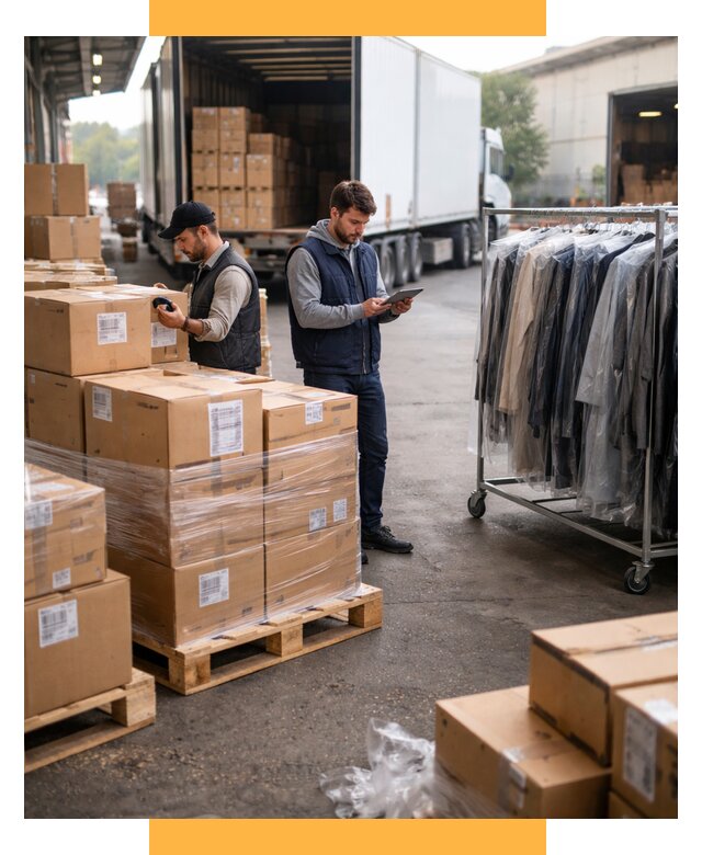 Перевозка и доставка одежды из Китая от 7816 р., СетСервис-Урй