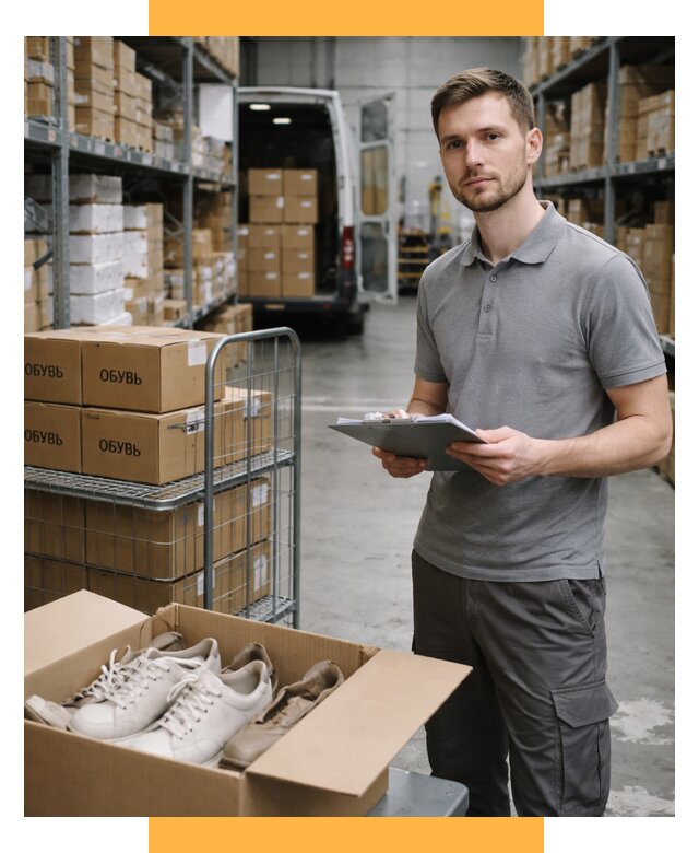 Доставка обуви из Китая и Турции от 4689 р. СетСервис-Урй