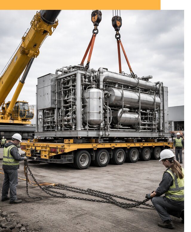 Перевозка тяжеловесных грузов по миру от 156315 руб