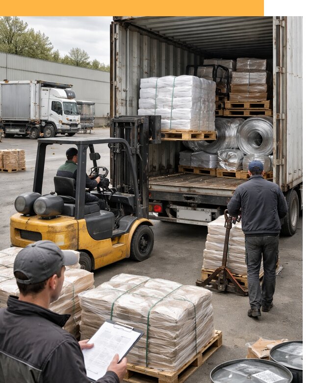 Международная перевозка сырья для производства от 6774 руб