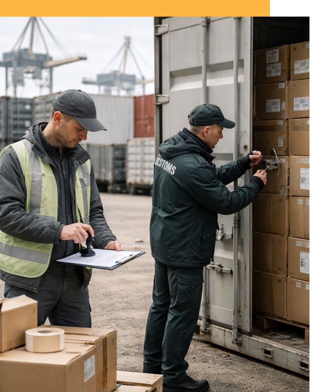 Организация таможенного транзита грузов через границу от 7816 руб