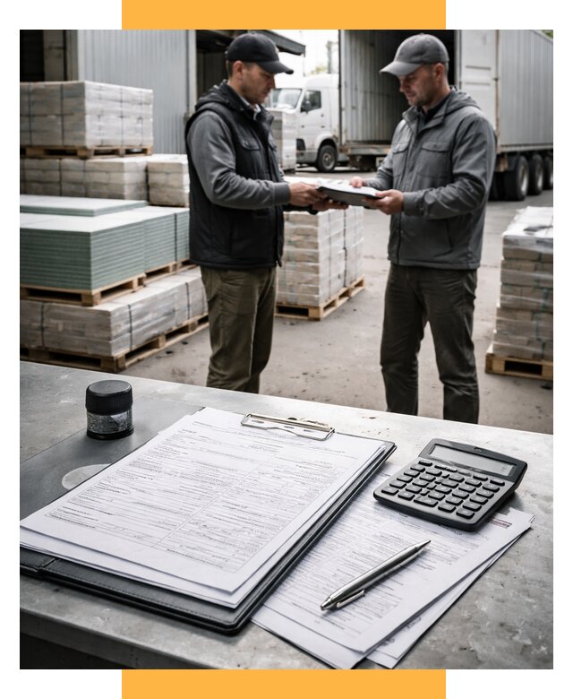 Таможенное оформление стройматериалов от 8858 р. | СетСервис-Урй