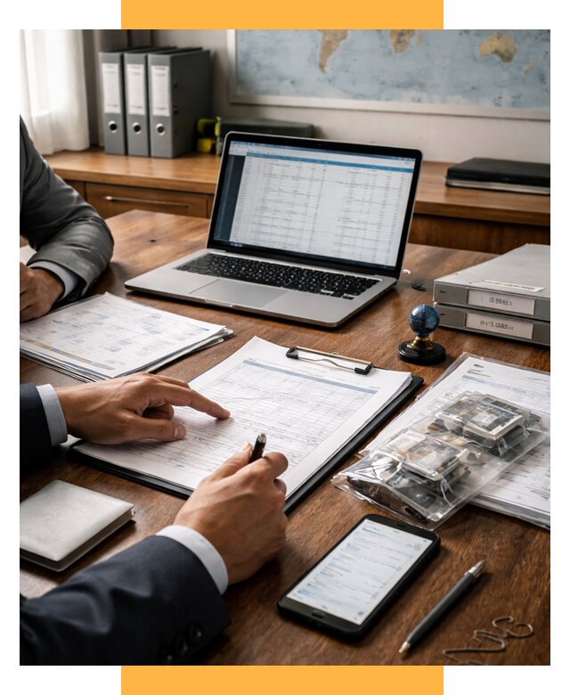 Проверка поставщика за рубежом от 8858 р. | СетСервис-Урй аудит