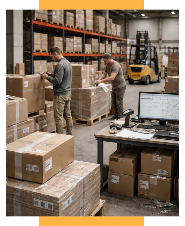 Склад консолидации в Европе от 6774 р., услуги СетСервис-Урй